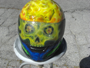 Skull Fire Helmet