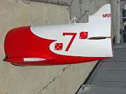 Custom painted GeeBee RC airplane