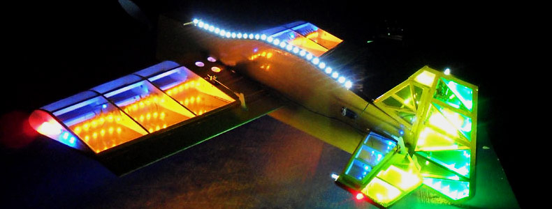 Night Flight - RC airplane