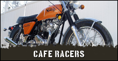 Airbrush artwork and paint for cafe racers