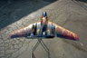 True fire airbrushed RC Jet