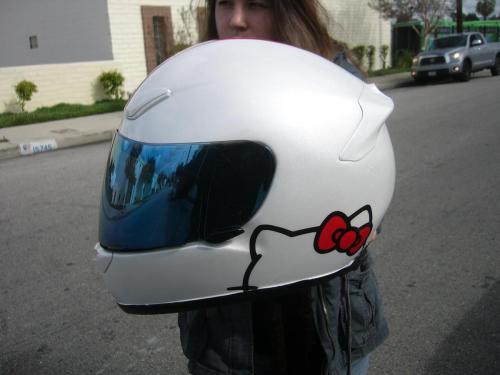 Hello Kitty Helmet