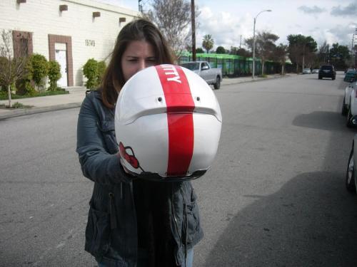 Hello Kitty Helmet