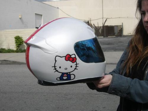 Hello Kitty Helmet