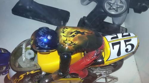 Custom Painted RC Motorcycle