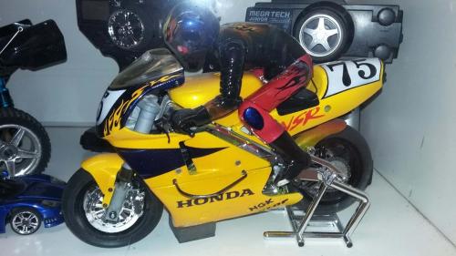 Custom Painted RC Motorcycle