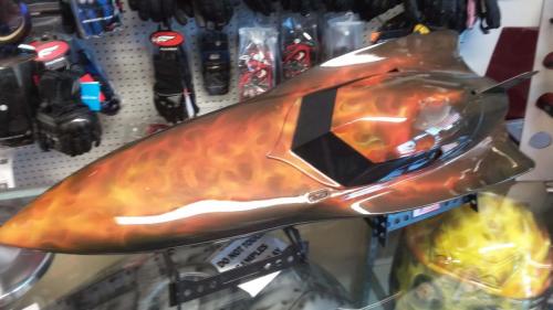 RC Boat with True Fire Flames11