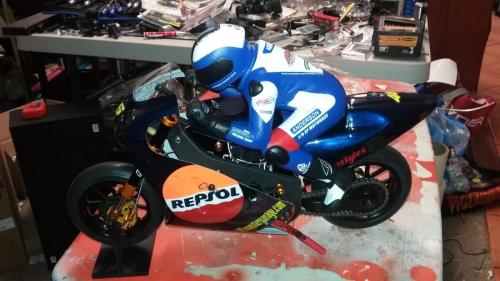 Custom Painted Repsol RC Motorcycle