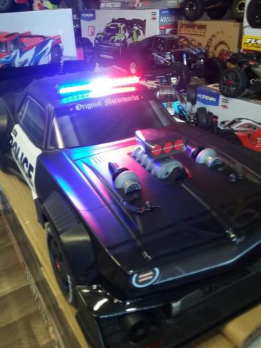 Police Themed RC Car