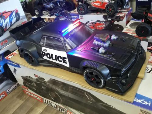 Police Themed RC Car