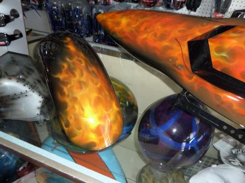 RC Boat with True Fire Flames