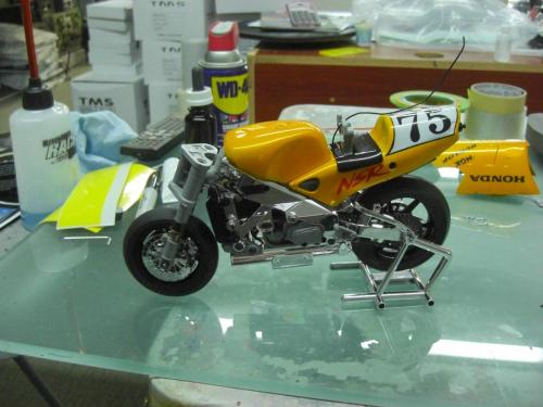 Custom Painted RC Motorcycle