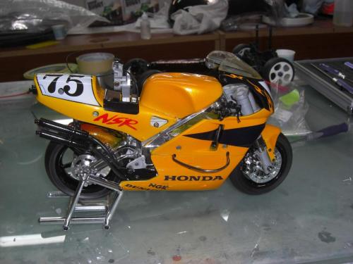 Custom Painted RC Motorcycle