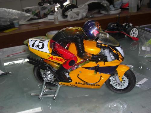 Custom Painted RC Motorcycle