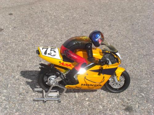 Custom Painted RC Motorcycle