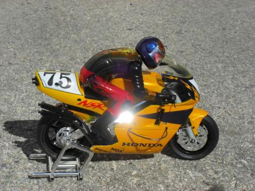 Custom Painted RC Motorcycle