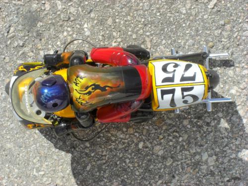 Custom Painted RC Motorcycle