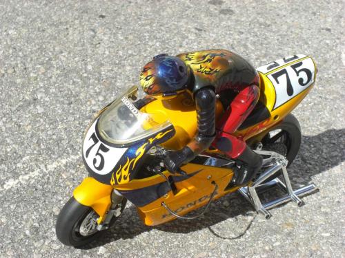 Custom Painted RC Motorcycle