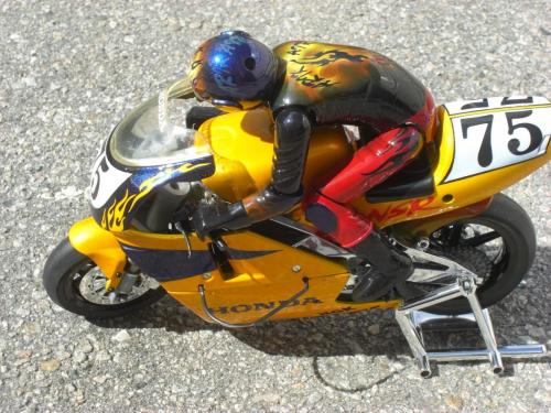 Custom Painted RC Motorcycle