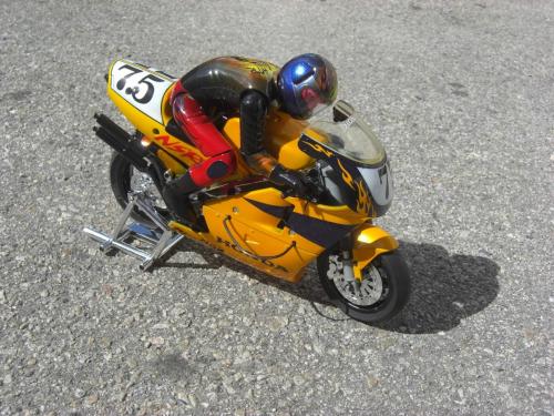 Custom Painted RC Motorcycle