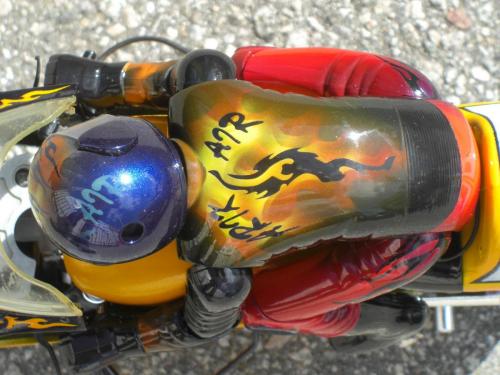 Custom Painted RC Motorcycle