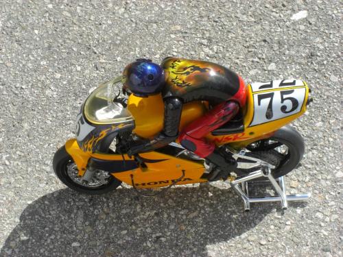 Custom Painted RC Motorcycle