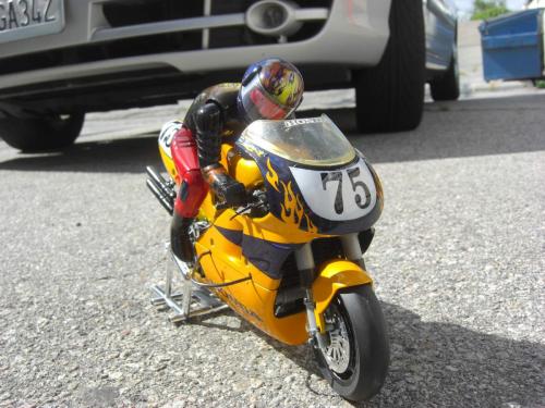 Custom Painted RC Motorcycle