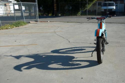 Gulf Oil Custom Painted Trials Bike