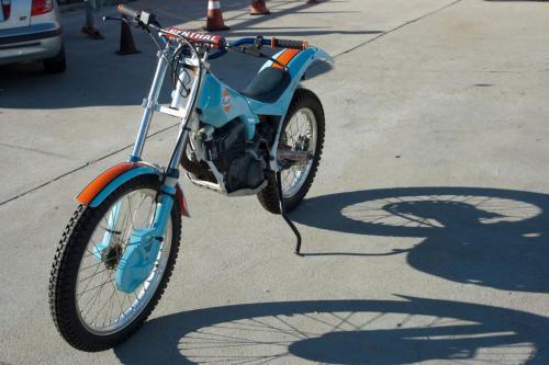 Gulf Oil Custom Painted Trials Bike