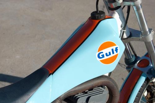 Gulf Oil Custom Painted Trials Bike