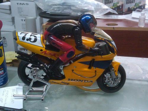 Custom Painted RC Motorcycle