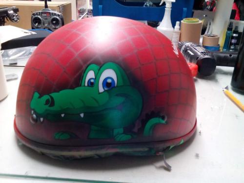 Alligator Half Helmet