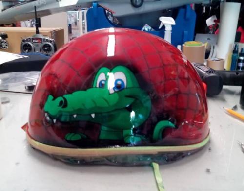 Alligator Half Helmet