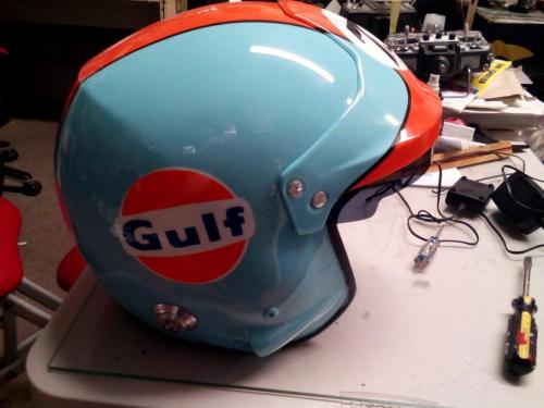 Gulf Oil Custom Painted Trials Bike