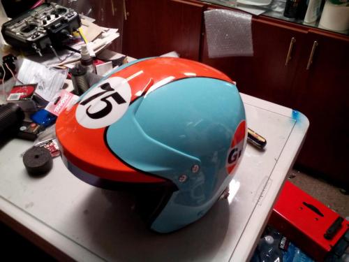 Gulf Oil Custom Painted Trials Bike