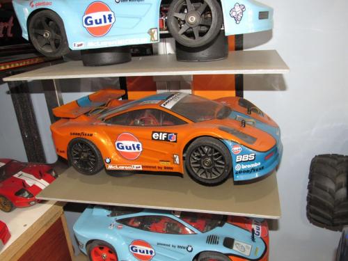 Gulf GT in Orange - Speed RC Car