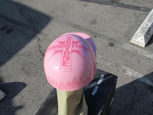 Rapper Hardstone Baseball Cap Pink + Hello Kitty Helmet