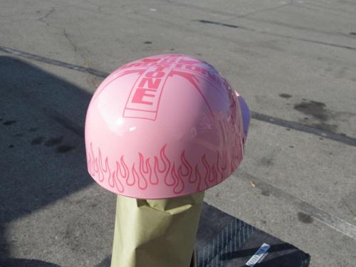 Rapper Hardstone Baseball Cap Pink + Hello Kitty Helmet