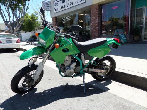 Kawasaki Custom Green Supermoto