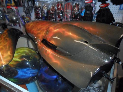 RC Boat with True Fire Flames